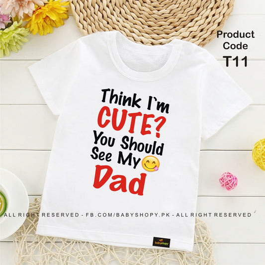 cool like daddy baby t shirt
