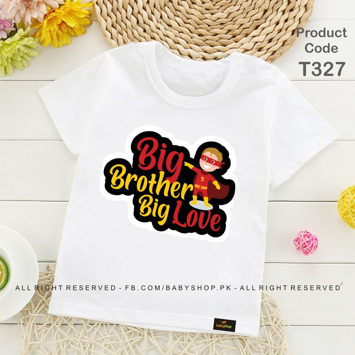 big brother big love baby tshirt