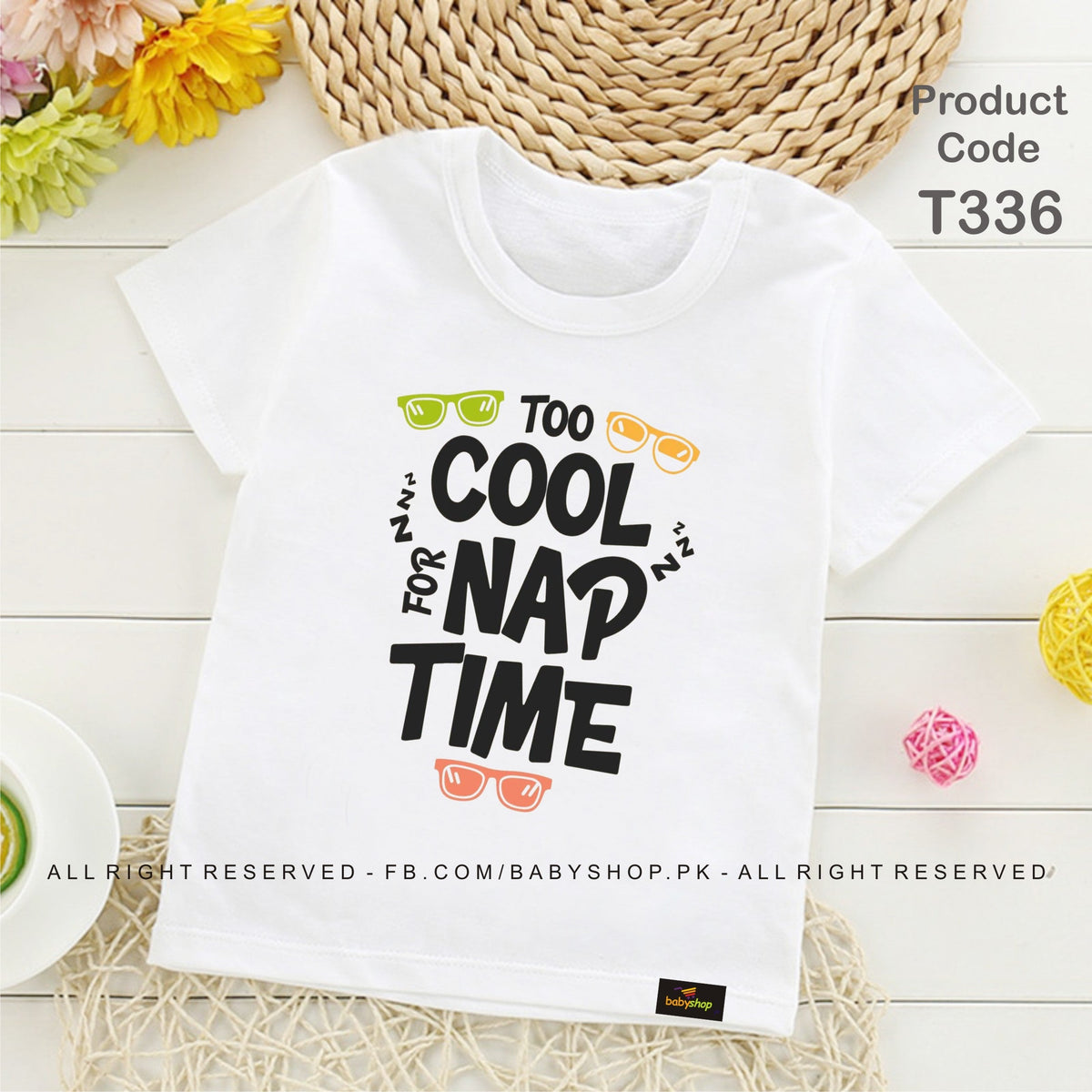 cool nap time baby t shirt