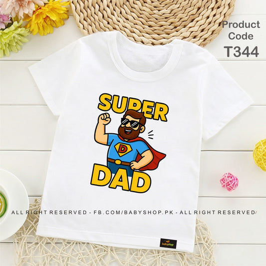 super dad baby t shirt