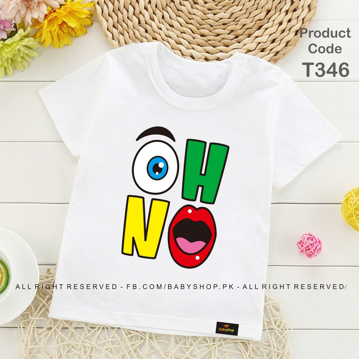 OH NO  baby tshirt