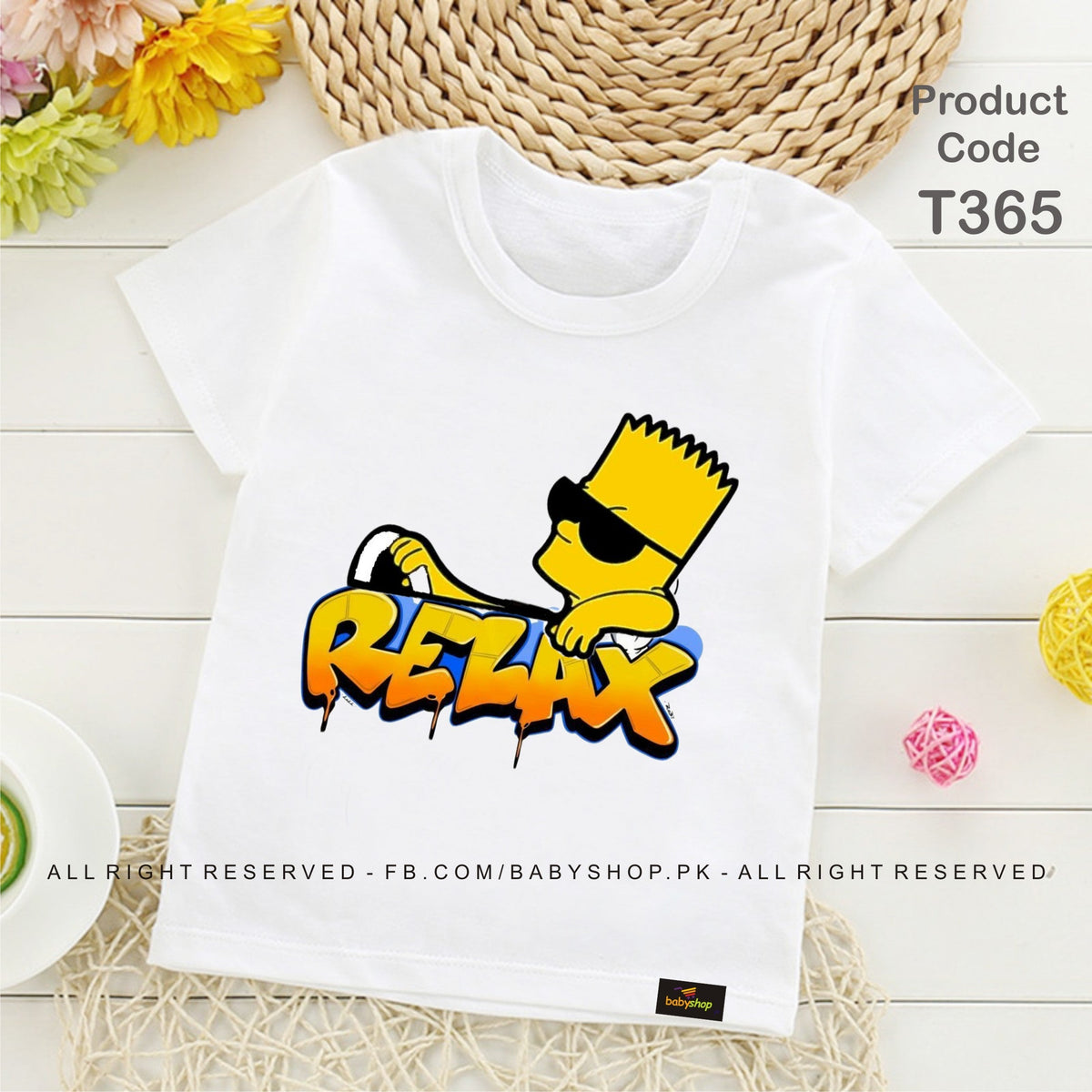 relax baby tshirt