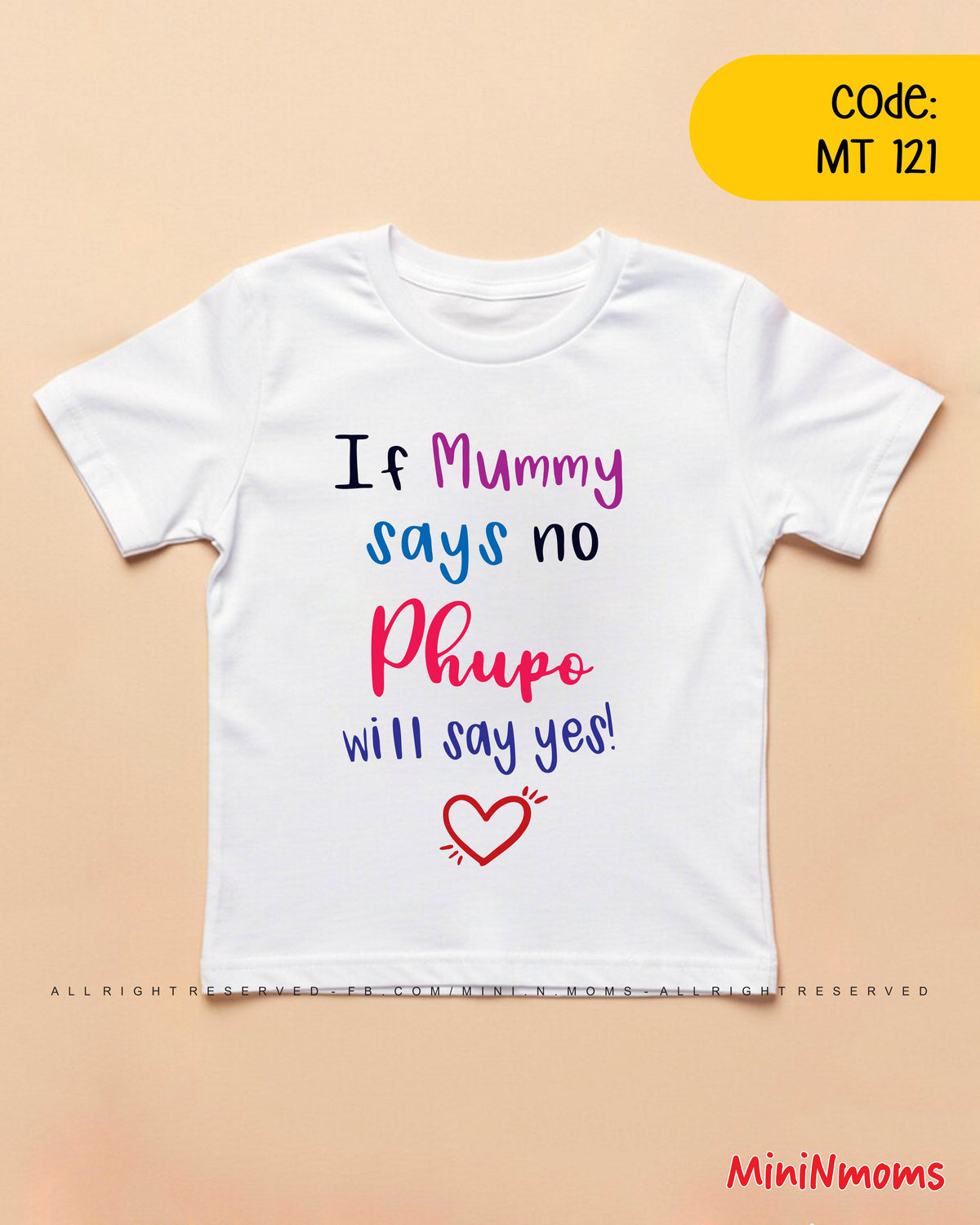 Phupho will say Yes T-shirt