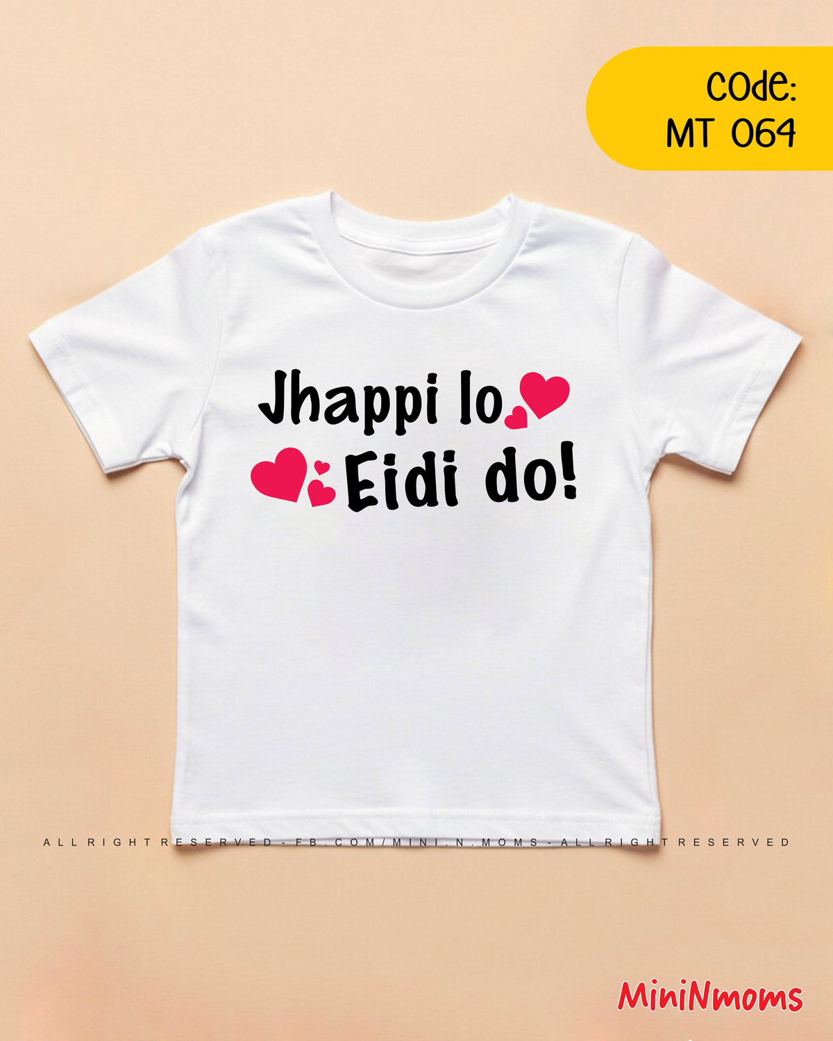 Jhappi lo Eidi Do T-Shirt
